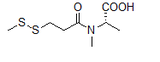 N-甲基-N-[3-(甲基二硫基)-1-氧代丙基]-L-丙氨酸  (S)-2-(N-Methyl-3-(Methyldisulfanyl)propanaMido)propanoic acid